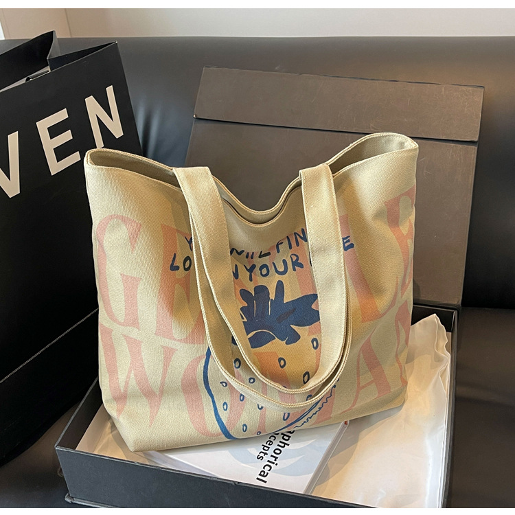 Large Canvas Tote Bag