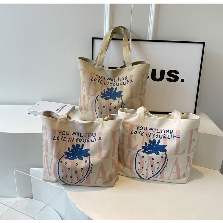 Large Canvas Tote Bag